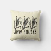 Aww Shucks Corn Husk Funny Farm クッション (正面)