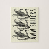 Aww Shucks Corn Husk Funny Farm ジグソーパズル (縦)