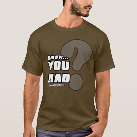 Awww気違いか。 Tシャツ (正面)