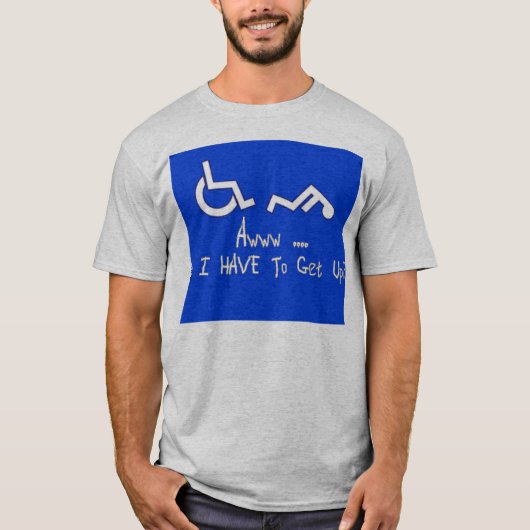 Awww…私は起きるなりますか。 Tシャツ (正面)