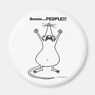 Awww...PEOPLE!!!ネズミ磁石 マグネット