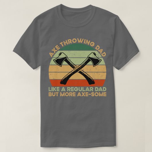 Axスローパパ Tシャツ (デザイン正面)