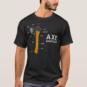 Axユーモアおもしろいハッチウッドワーキングの斧の投げ Tシャツ