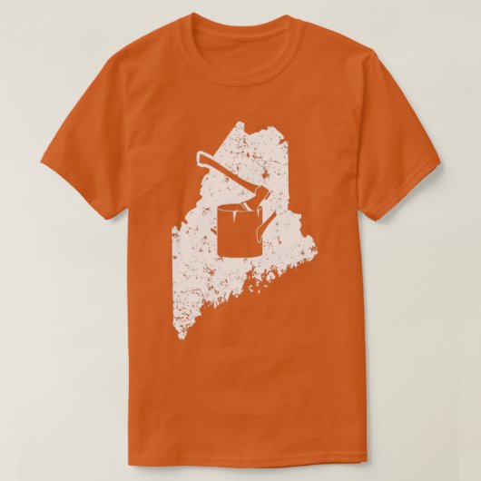 Axロギングシおもしろいャツメーン Tシャツ (デザイン正面)