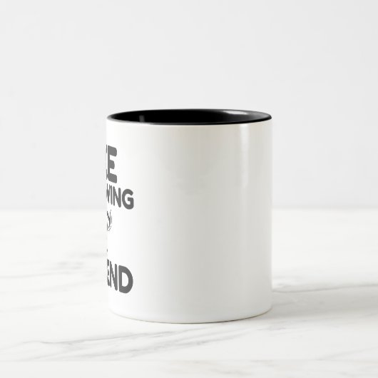 AX投げ凡例 ツートーンマグカップ (中央)