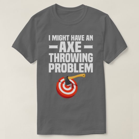 Ax投げ斧スロワーアックス投げ恋人7 Tシャツ (デザイン正面)
