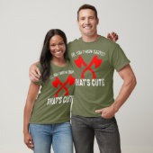 Ax投げ – 可愛いダーツを投げる tシャツ (ユニセックス)