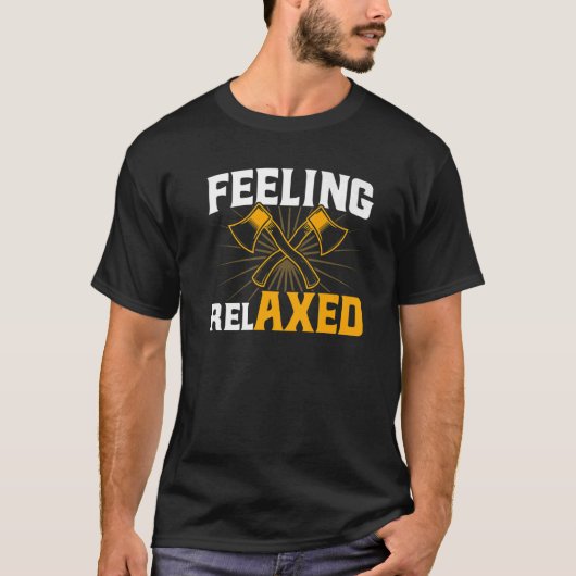 Ax投感じげリラックス Tシャツ (正面)