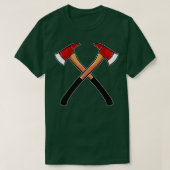 Ax消防士 Tシャツ (デザイン正面)