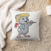 Ax & Hatを使用した農家としてのマウス クッション (ブランケット)