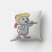 Ax & Hatを使用した農家としてのマウス クッション (裏面)