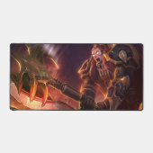 Ax Wielderゲームデスクマット | 武器マスターデザイン デスクマット (正面)