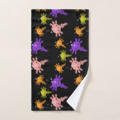 Axaotl Salamanderキッズギフト バスタオルセット (ハンドタオル)