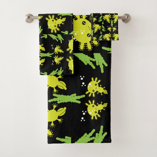 Axaotl Salamanderキッズギフト バスタオルセット (インサイチュ)