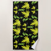 Axaotl Salamanderキッズギフト ビーチタオル (正面)