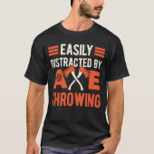 Axe Throwing Funny Tシャツ (正面)