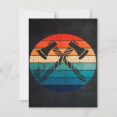 Axe Throwing Hatchet 招待状 (正面)