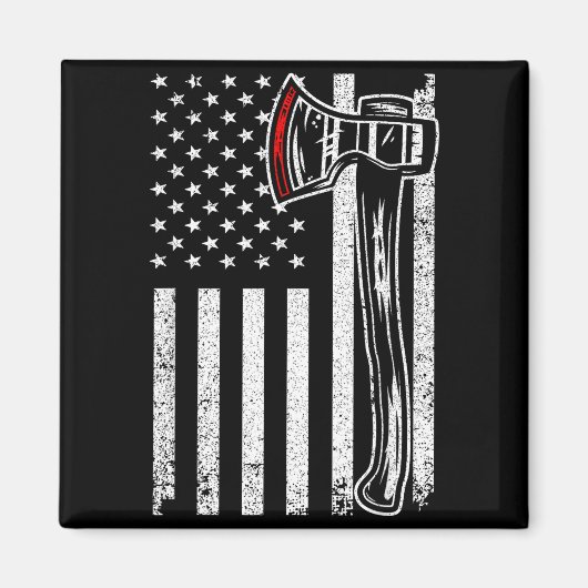 Axe Throwing Novelty For Men Women Ax Thrower Axe  マグネット (正面)