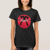 Axe Throwing Therapy Graphic Tシャツ (正面)