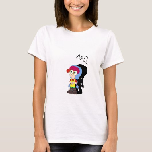 Axel Norris Tシャツ(女子ベーシックTシャツ) Tシャツ (正面)