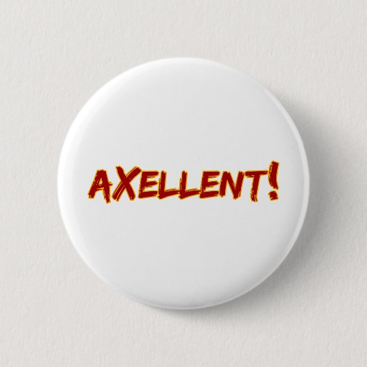 Axellent! 缶バッジ (正面)