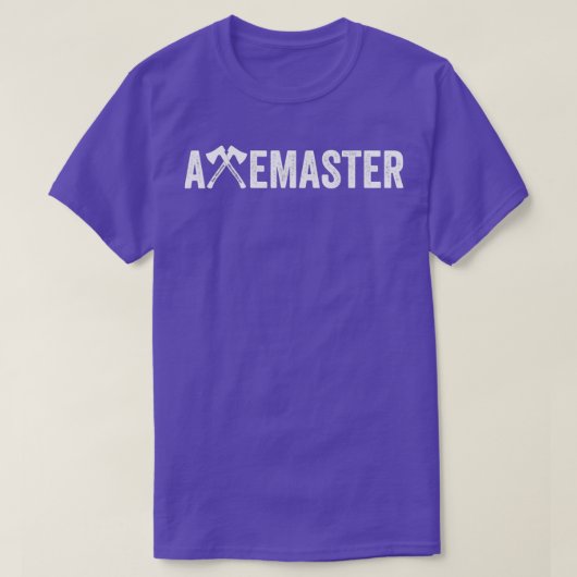 AxeMaster AxスロークラシックTシャツ Tシャツ (デザイン正面)