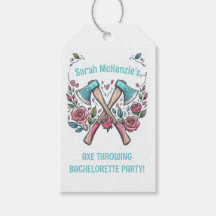 Axes & Roses - ハンマー投げパーティーギフトタグ