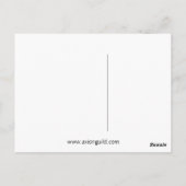 Axionロゴ ポストカード (裏面)