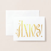 Axiosギリシャ正教会の調整カード 箔カード (封筒付き正面)