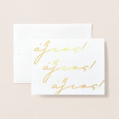 Axios ギリシャ正教会 任命カード 箔カード (封筒付き正面)