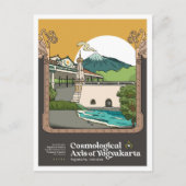 Axis of Yogyakarta Indonesia Travel ポストカード (正面)