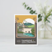 Axis of Yogyakarta Indonesia Travel ポストカード (スタンド正面)