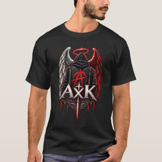 AXK アナーキーエンジェルロックバンド Tシャツ