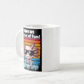 Axolot Of Fun Mug - Funny Axolotl Meme Coffee Cup コーヒーマグカップ (正面左)