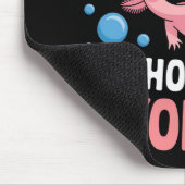 AxolotlかわいいAxolotlsを愛する女の子だけ マウスパッド (コーナー)