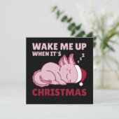 Axolotlそれがクリスマスの時に私を起こす招待状 招待状 (スタンド正面)