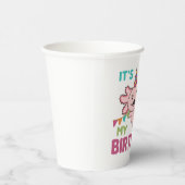 Axolotlは私の誕生日かわいいAxolotls Pape 紙コップ (右)