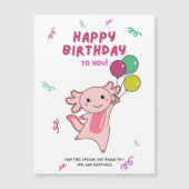 AxolotlウィッシュハッピーバースデーへAxolotls (正面)