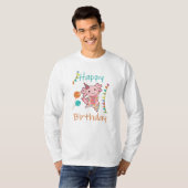 AxolotlウィッシュハッピーバースデーへAxolotls Tシャツ (正面フル)