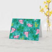 Axolotlカード カード (黄色い花)