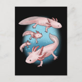 Axolotlギフト子供たちかわいいAxolotlギフト男性Axolotl ポストカード