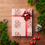 AxolotlクリスマスツリーChristmas Animals Axolotls ラッピングペーパー<br><div class="desc">軸索はクリスマスツリーのように見える。妖精のライトとサンタの帽子で、彼らはクリスマスに最適だ。すべてのaxolotl愛好家は、休暇のための可愛い動物を喜んでいる</div>