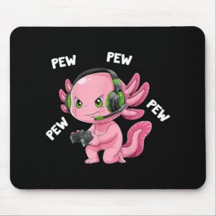 Axolotlゲームのギフト男の子女の子アニメビデオゲームP マウスパッド