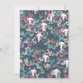 Axolotlパーソナライズされたノートカード サンキューカード (裏面)