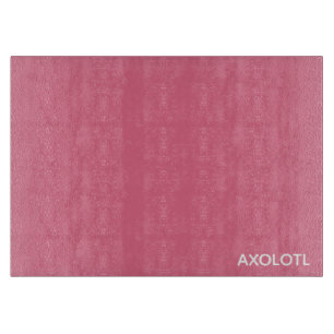 Axolotlピンク色名 カッティングボード