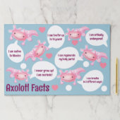 Axolotlファクト大きなティアウェイ紙パッド ペーパーパッド (インサイチュ)