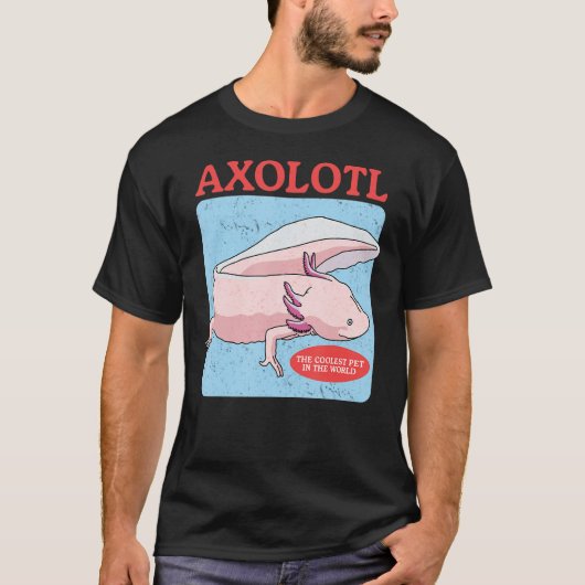 Axolotlペットクールオーナーアクソロtls 2 tシャツ (正面)