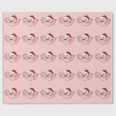 Axolotlメリークリスマスウィンターアクソロトルラッピングパ ラッピングペーパー (フラット)