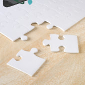 Axolotlメリークリスマスウィンター動物Axolotls ジグソーパズル (側面)