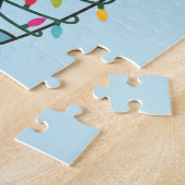 Axolotlメリークリスマスウィンター動物Axolotls Ji ジグソーパズル (側面)